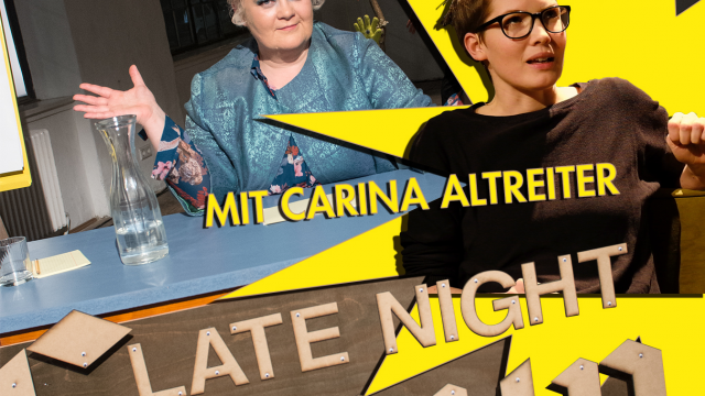 Late Night Group Therapy mit Carina Altreiter - Late Night Group Therapy