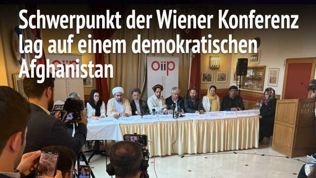Wiener Prozess für ein demokratisches Afghanistan - Oxus