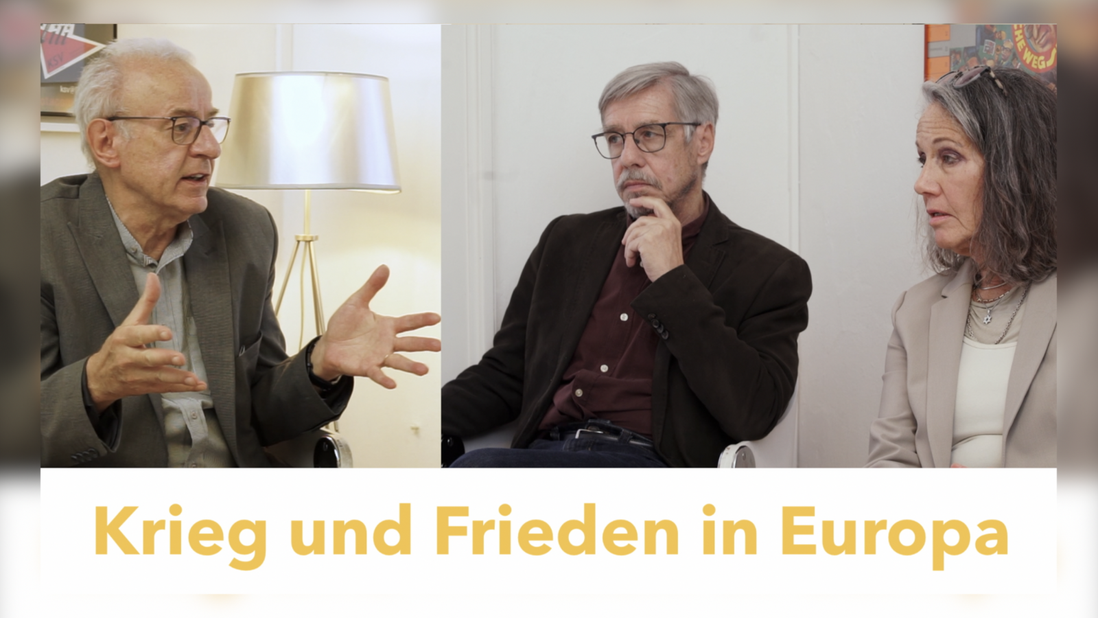 Krieg und Frieden in Europa / Peter Kreisky Gespräche