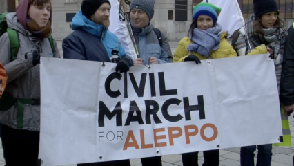 Posterframe von Civil March for Aleppo / Smart Academy