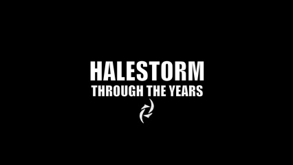 Posterframe von Halestorm through the Years