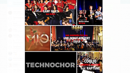 Posterframe von MIO – Debut Konzert – Technochor und Media Innovation Orchestra