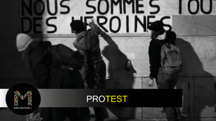 Posterframe von Protest