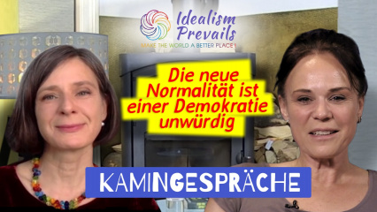 Posterframe von Dr. Marlen Schachinger - Die neue Normalität ist einer Demokratie unwürdig