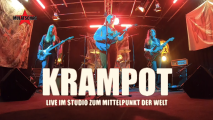 Posterframe von KRAMPOT LIVE IM STUDIO ZUM MITTELPUNKT DER WELT