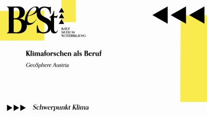 Posterframe von BeSt - Messe für Beruf, Studium und Weiterbildung: Klimaforschen als Beruf