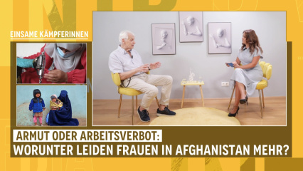 Posterframe von Oxus: Armut oder Arbeitsverbot: Worunter leiden Frauen in Afghanistan mehr?